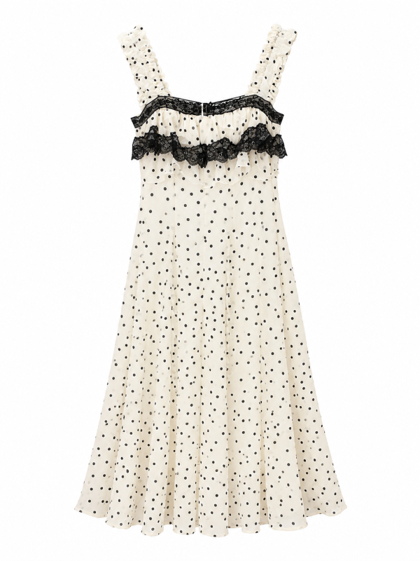 Blair Polka Lace Dress
