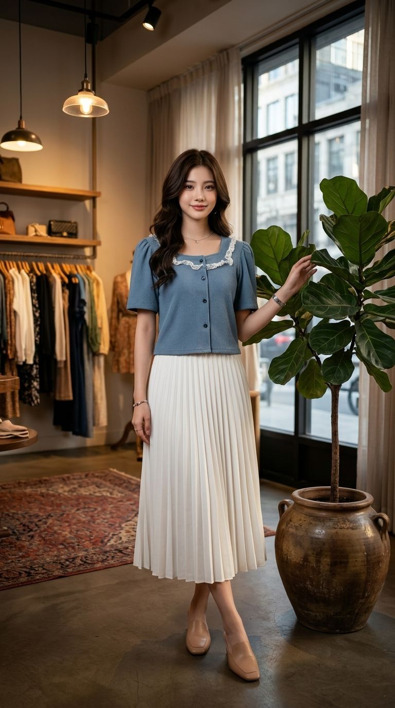 Blus Rib Vintage