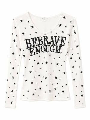 Celestial Be Brave Graphic Long Sleeve