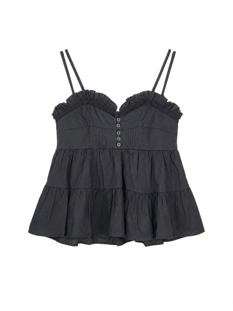 Eloise Peplum Top  - Gambar Galeri