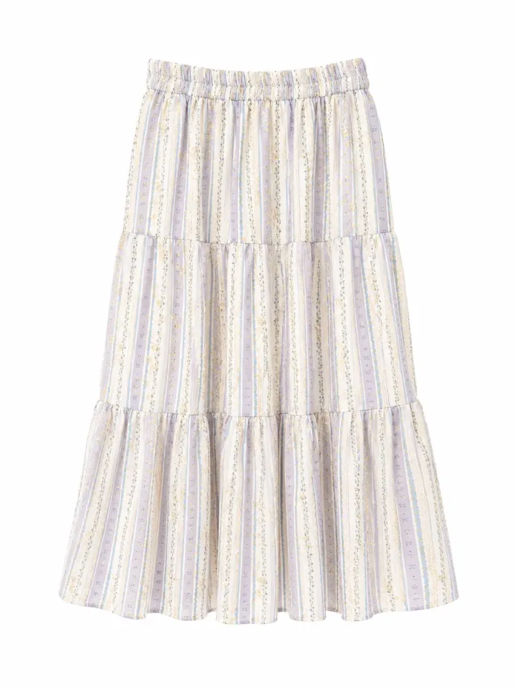 Elysia Cottage Tiered Skirt  - Gambar Galeri