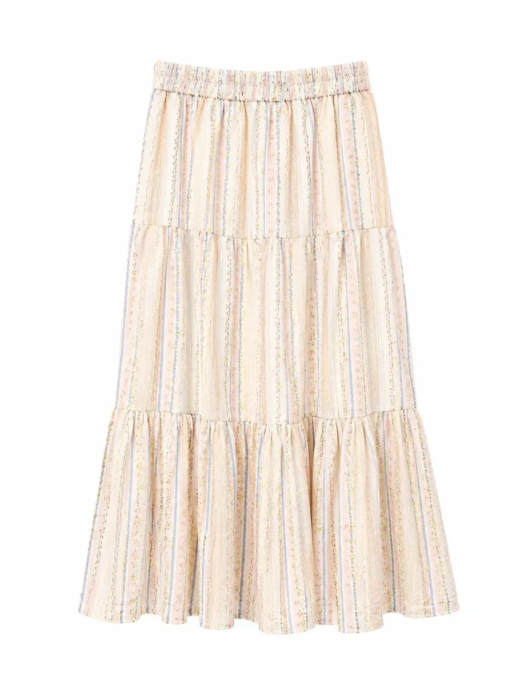 Elysia Cottage Tiered Skirt  - Gambar Galeri
