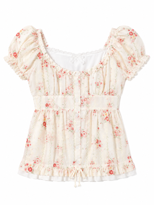 Fleur Peplum Blouse
