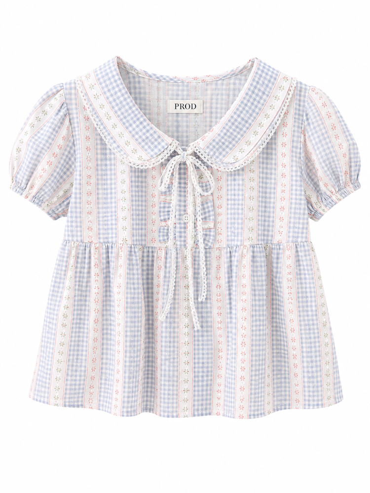 Honeybee Babydoll Top - Gambar Galeri