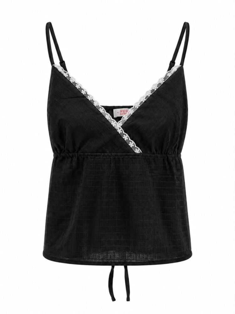 Lace Wrap Camisole - Gambar Galeri