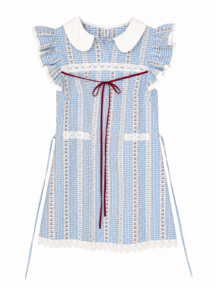 Margot Ribbon Dress  - Gambar Galeri