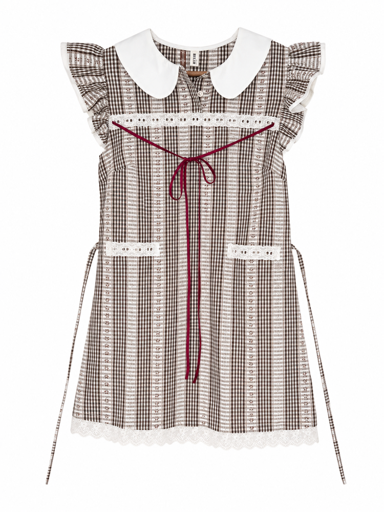 Margot Ribbon Dress  - Gambar Galeri