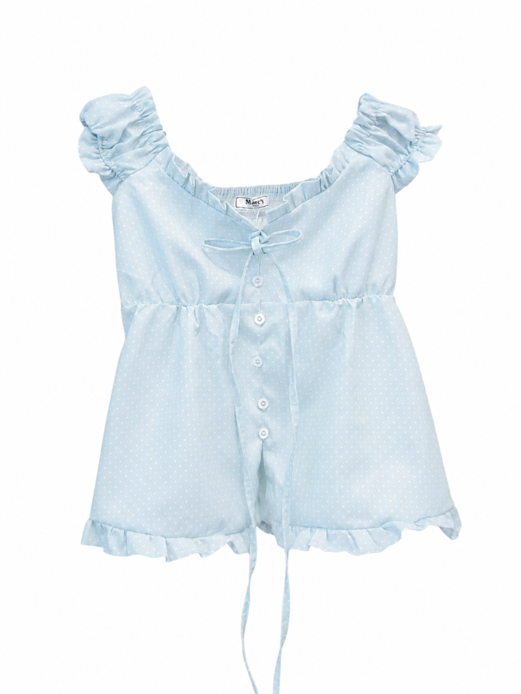 Marie Top Polkadot - Gambar Galeri
