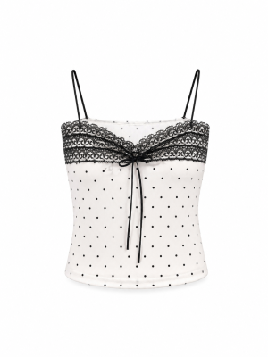 Mireille Noir Cami Top 