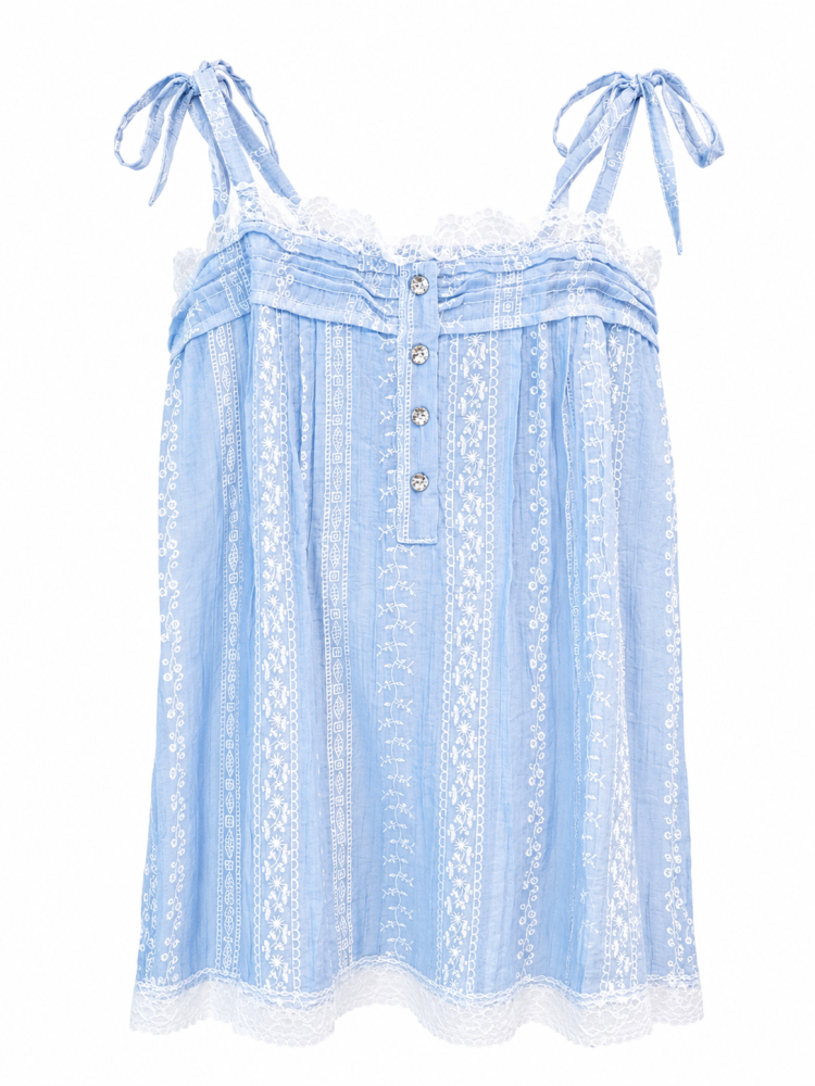Rose Ribbon Cami Top - Gambar Galeri