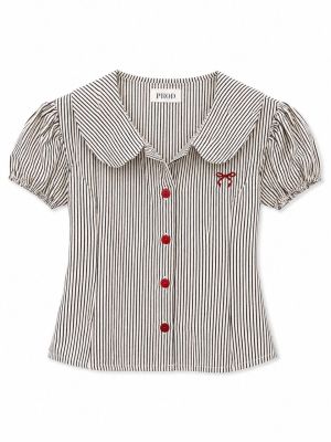 Stripe Bow Shirt