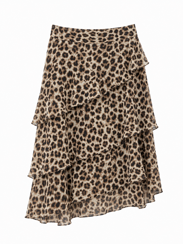 Valeria Cascade Skirt  - Gambar Galeri