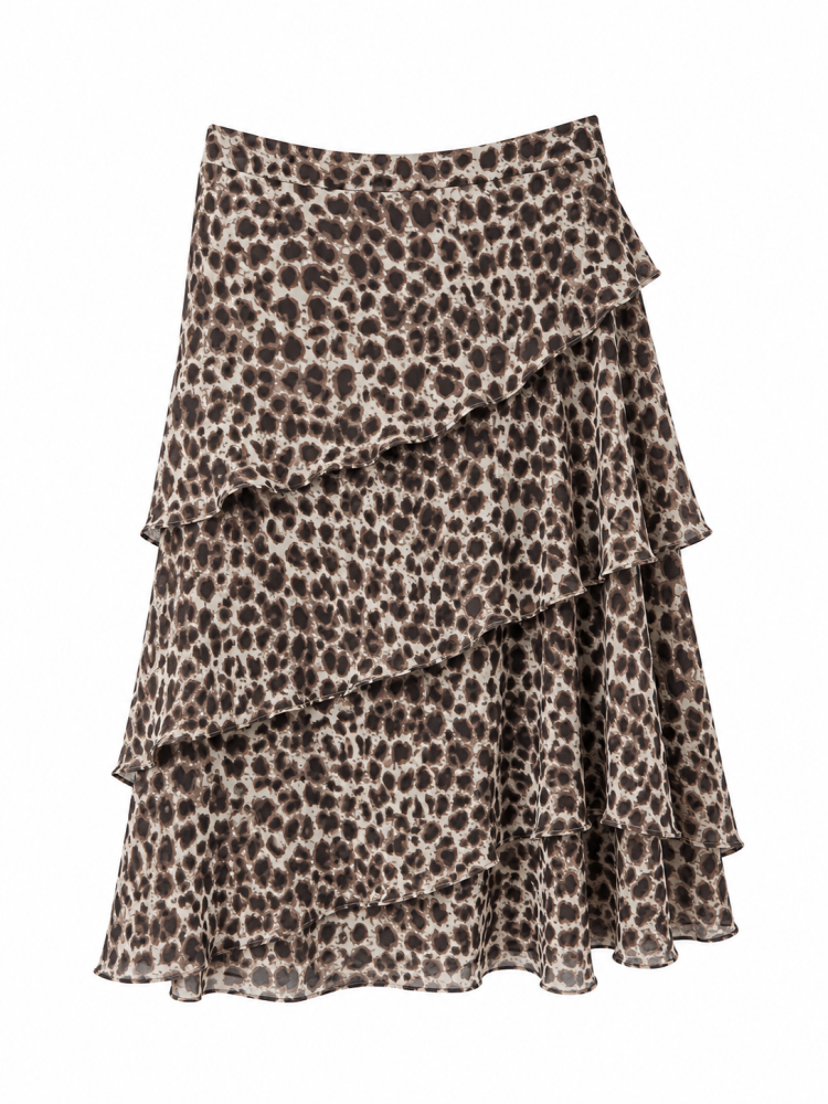 Valeria Cascade Skirt  - Gambar Galeri