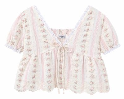 Vintage Floral Lace Blouse